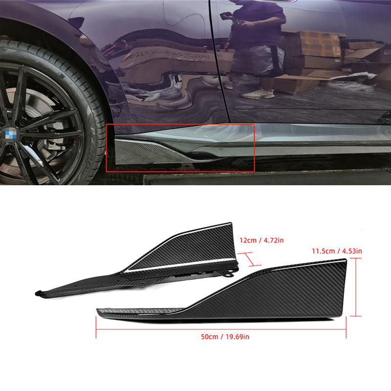 G42 Carbon Fiber Side Skirt Extension