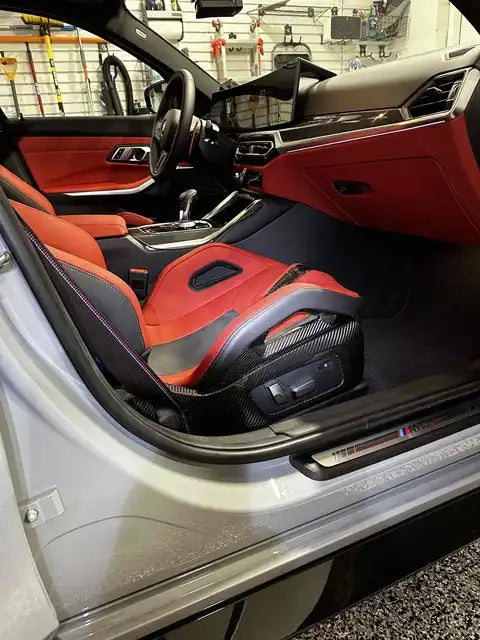 G8X M3/M4 Carbon Fiber Seat Panel