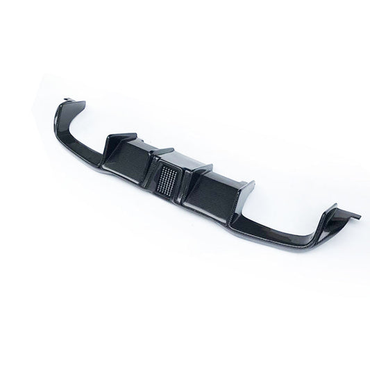 F87 M2 Carbon Fiber LED Rear Diffuser